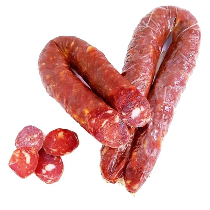 CURVED, SPICY, DRY SAUSAGE