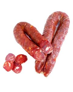CURVED, SPICY, DRY SAUSAGE