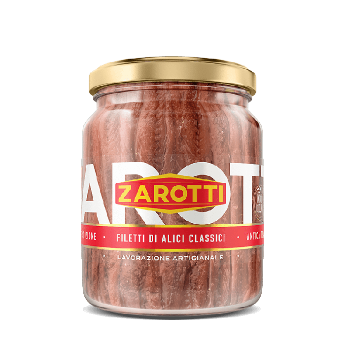 ZAROTTI - Anchovies Fillets in Sunflower Oil - 720g