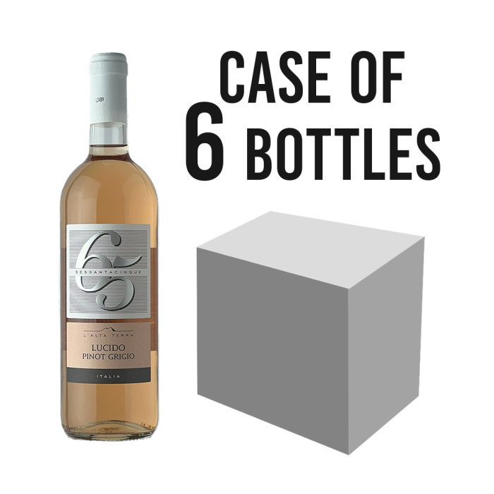 ALTA TERRA - Pinot Grigio Rosato Lucido 65 - 6x75cl