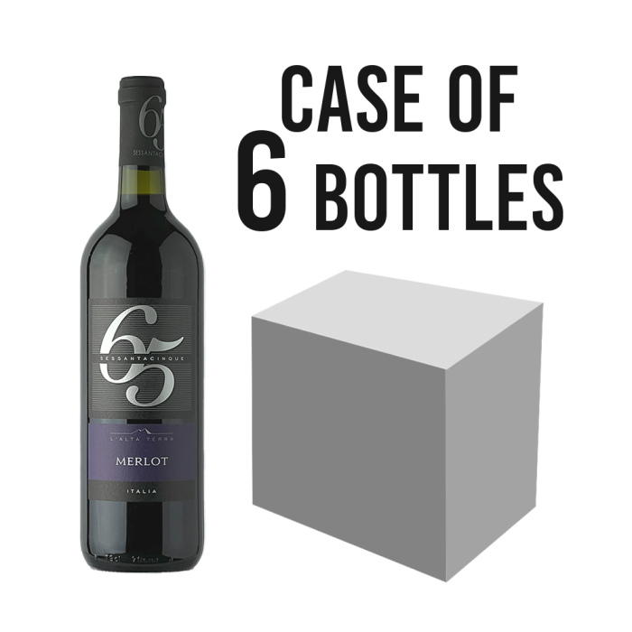ALTA TERRA - Merlot 65 - 6x75cl