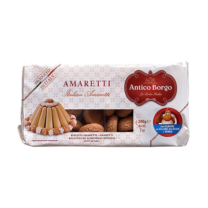 ANTICO BORGO BONOMI - Amaretti Biscuits - 12x200gr