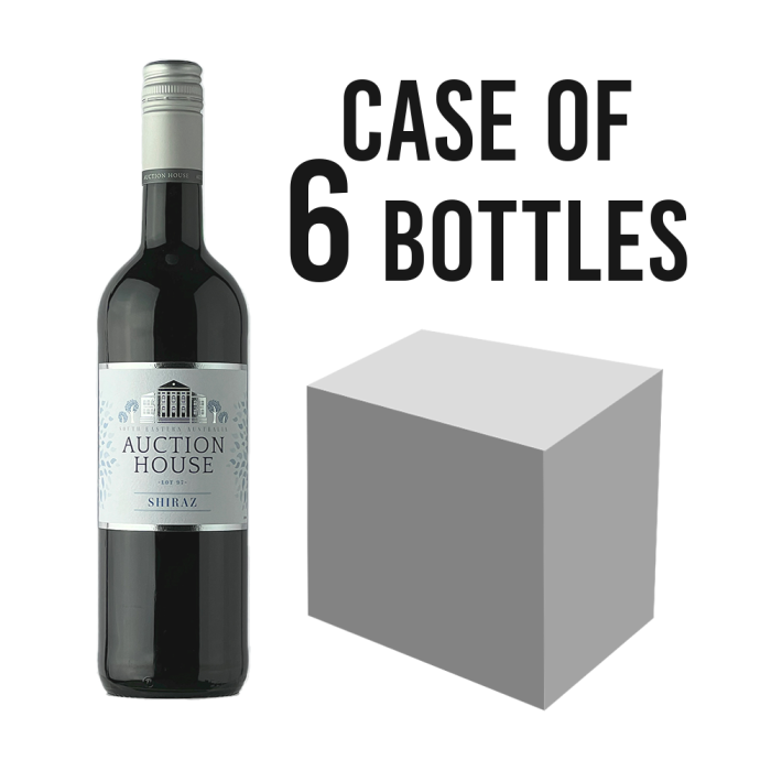 AUCTION HOUSES - Shiraz Australia - 6x75cl