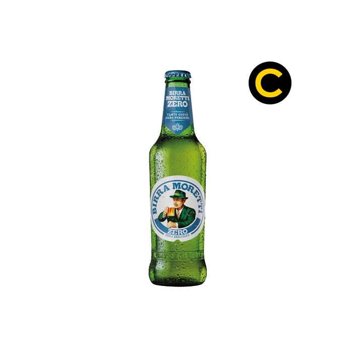 Moretti Beer 0.0% Alcohol Free - 24x330ml