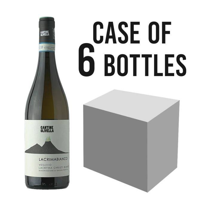 LACRIMABIANCO CANTINE OLIVELLA - Lacryma Christi Bianco Vesuvio D.O.P - 6x75cl