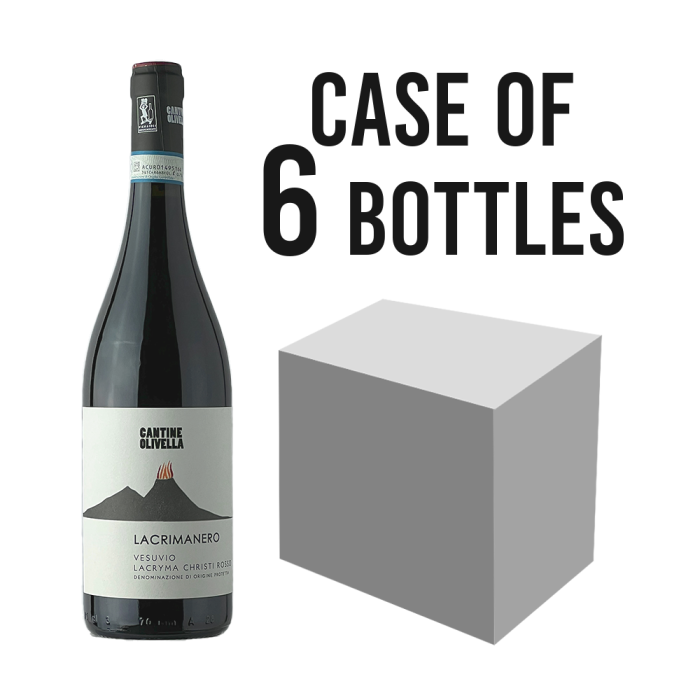 LACRIMANERO CANTINE OLIVELLA - Lacryma Christi Rosso Vesuvio DOP - 6x75cl