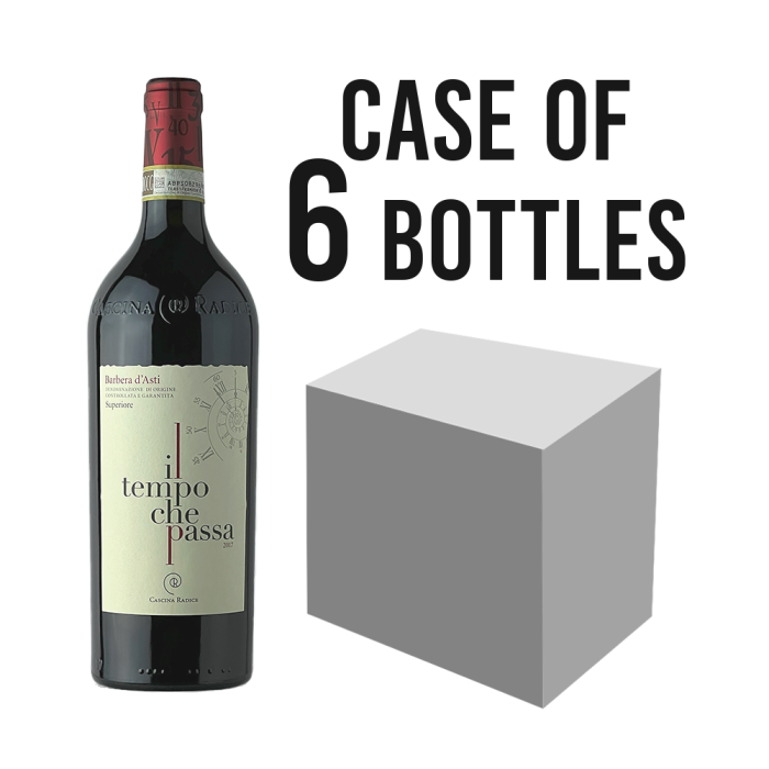 CASCINA RADICE - Barbera Asti Superiore IL TEMPO CHE PASSA - 6 x 75cl