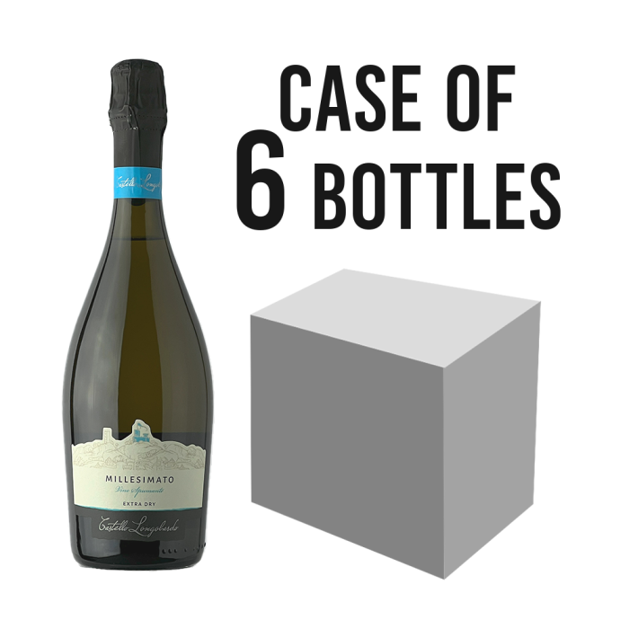 CASTELLO LONGOBARDO - Vino Spumante Extra Dry Millesimato - 6x75cl
