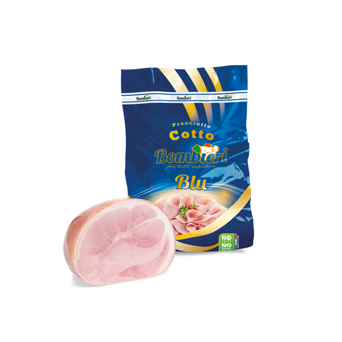 BOMBIERI - Cooked Ham BLU - Approx 5kg - Price x kg