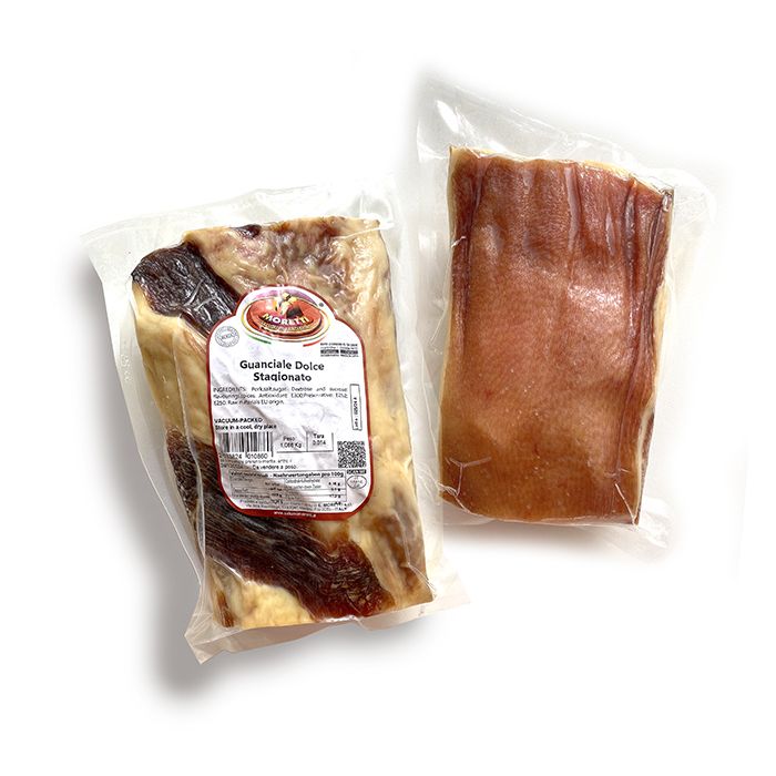MORETTI - Guanciale Stagionato - Approx. 1.7 kg (Price x kg)
