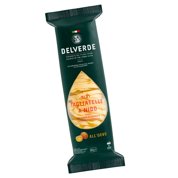 DELVERDE - Egg Tagliatelle a Nido N91 - 12x250gr