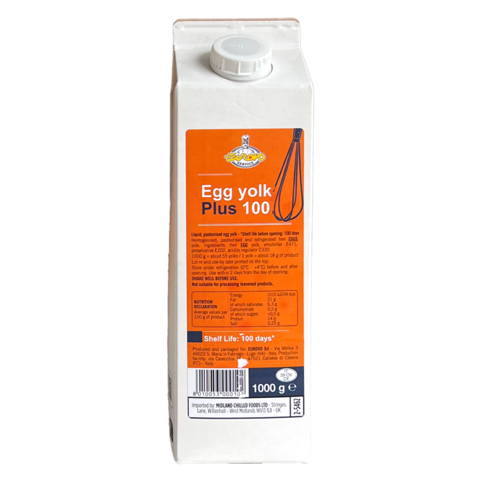 PASTEURISED EGG YOLKS