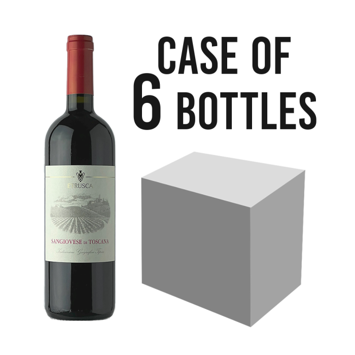ETRUSCA - Sangiovese di Toscana - 6x75cl