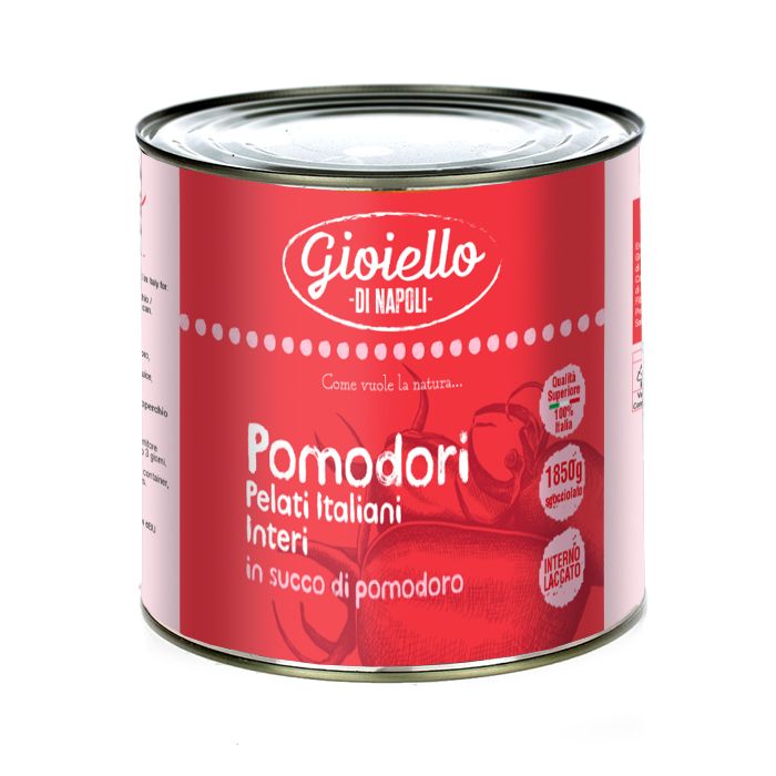 GIOIELLO DI NAPOLI - Plum Tomatoes - 6 x 2.5kg