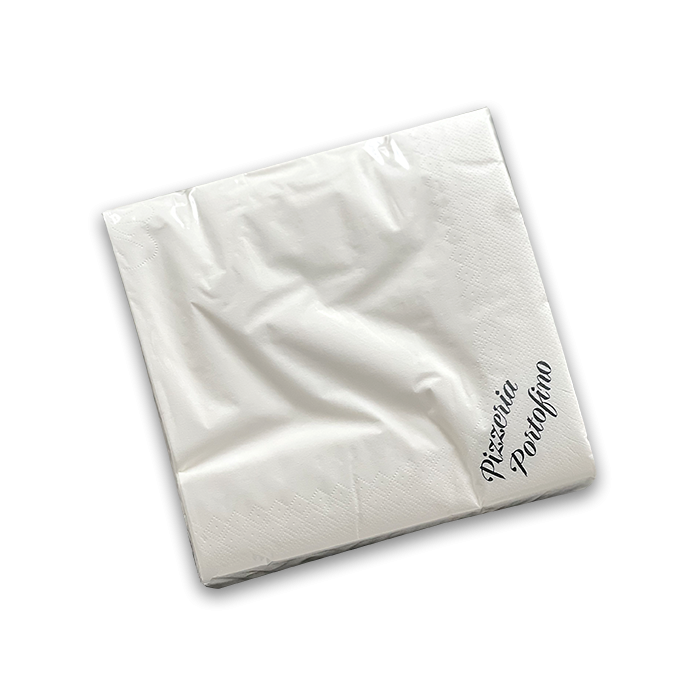 PORTOFINO Napkin White - 1col - 2ply - 40cm - 2000