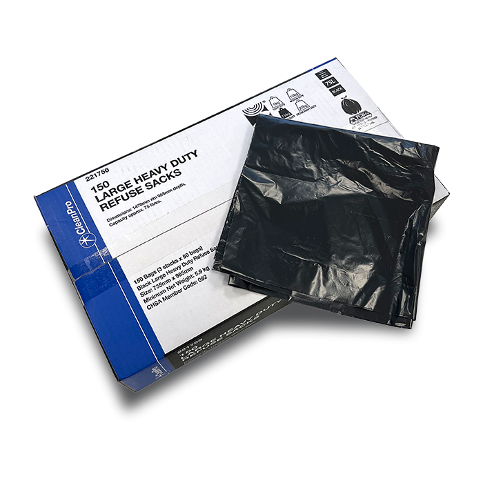 HEAVY DUTY REFUSE SACKS - LARGE