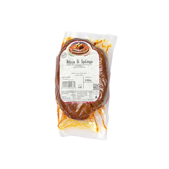 MORETTI - 'Spilinga' Nduja Hot Soft Salami_Piccante - Approx. 500gr (price per kg