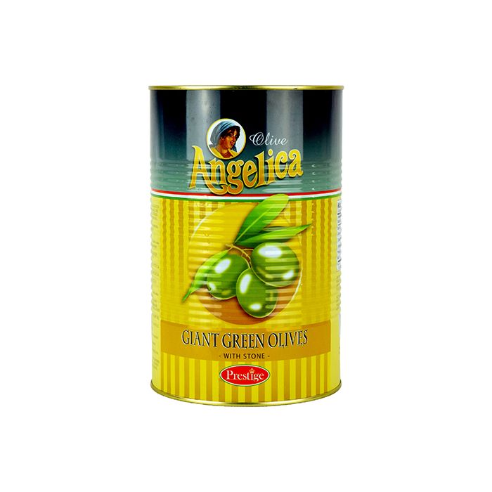 ANGELICA - Stone - Whole Giant Green Olives - 4.1kg