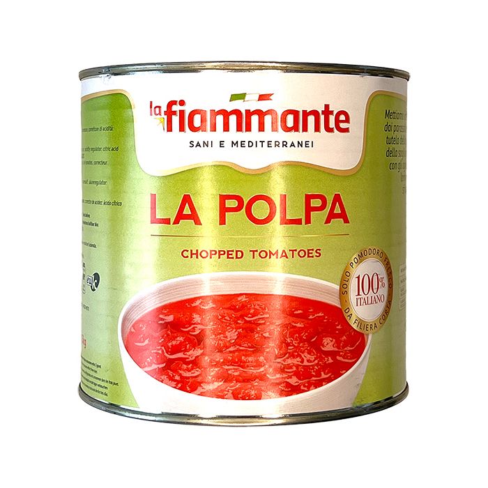 LA FIAMMANTE - Chopped Tomatoes - 6x2.5 kg
