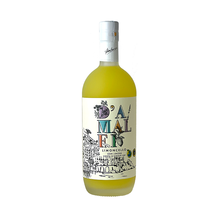LIMONCELLO AMALFI CON LIMONE COSTA D'AMALFI IGP