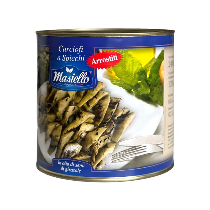 MASIELLO - Roasted Artichoke Quarters  - TIN 2.650ml