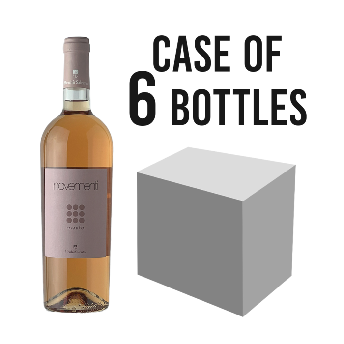 MENHIR SALENTO - Rosato Novementi - 6x75cl