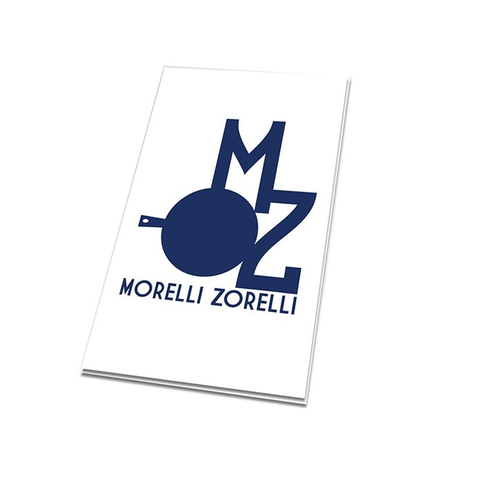 MORELLI ZORELLI Napkin White - 1col - 8Fold - 3Ply - 40cm - 1000