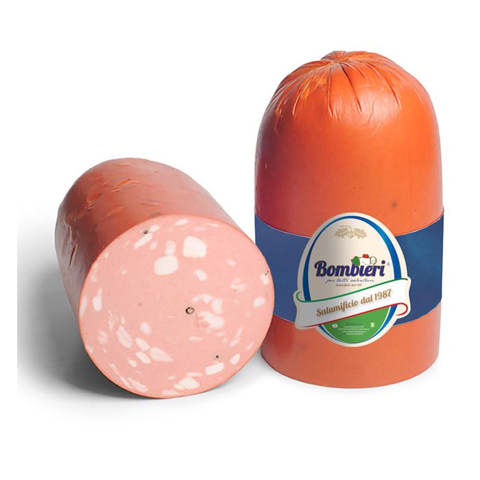 BOMBIERI - Mortadella 1/2 No Pistacchio - Approx 3.2kg Price /kg