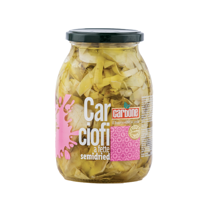 SLICED ARTICHOKES IN OIL