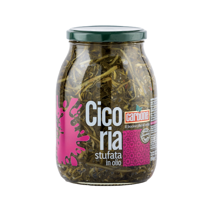CICORIA STUFATA - STEWED DANDELION CHICORY IN OIL