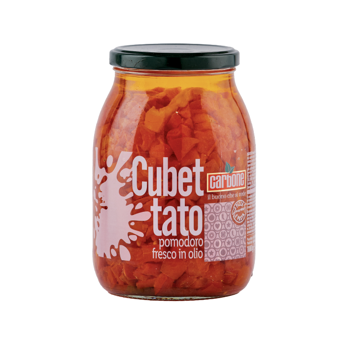 CARBONE - Cubed Tomato in Sunflower Oil - 1062ml