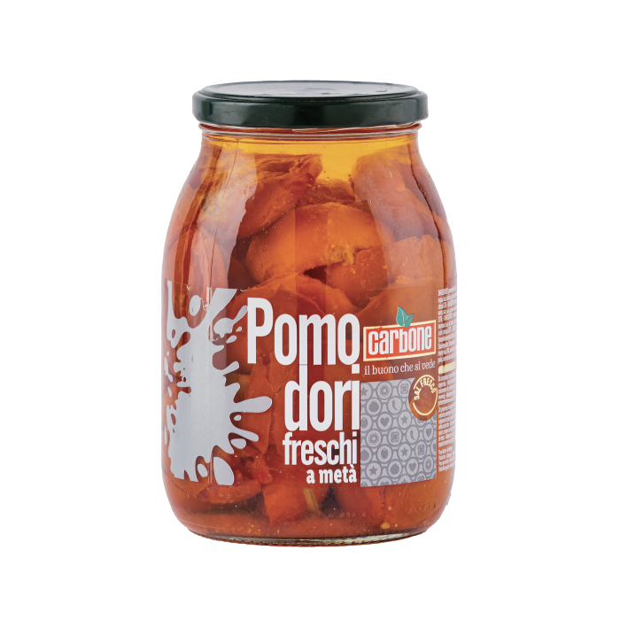 CARBONE - Tomato Halves in Sunflower Oil - 1062ml