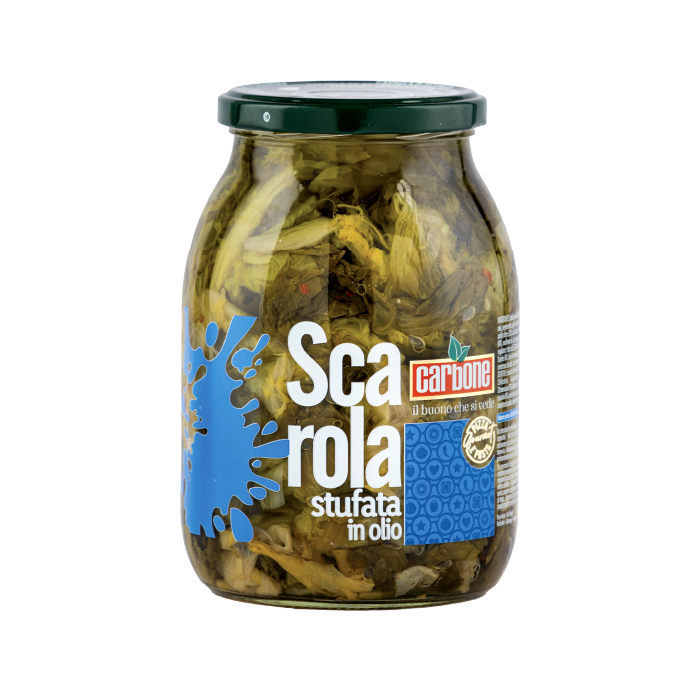 SCAROLA STUFATA - STEWED ESCAROLE - IN OIL