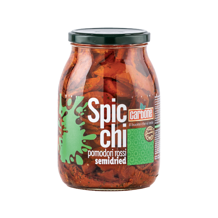 CARBONE - Tomato Quarters Semi Dry in Sunflower Oil - 1062ml
