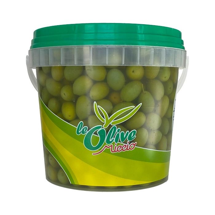 CERIGNOLA OLIVES - Large, long shape Green Olives in Brine