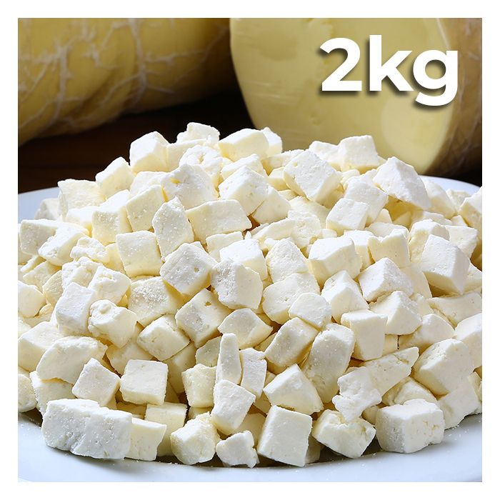 PURE - Mozzarella Diced 10mm - 2kg