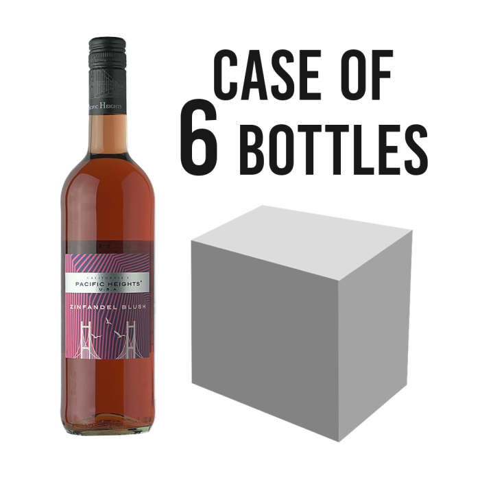 PACIFIC HEIGHTS - Zinfandel Blush - 6x75cl