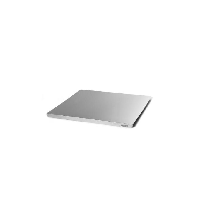 GIMETAL - Stainless Steel Cutting / Pastry Board with anti-slip edge 49 x 47 x2 cm