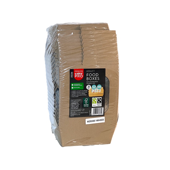 BROWN FOOD BOX - Small