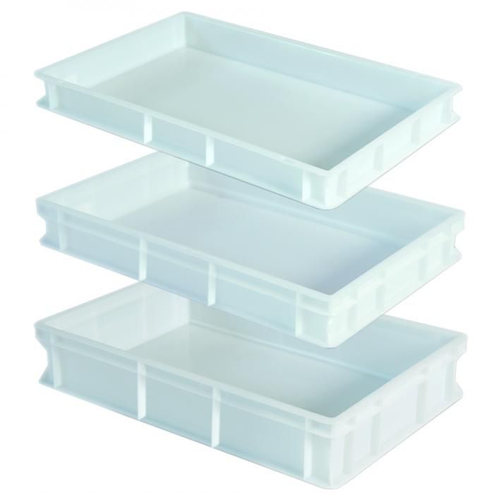 Cassette per Impasto Pizza" Pizza Dough Plastic Tray" 57x36.6x6.5cm - GIMETAL