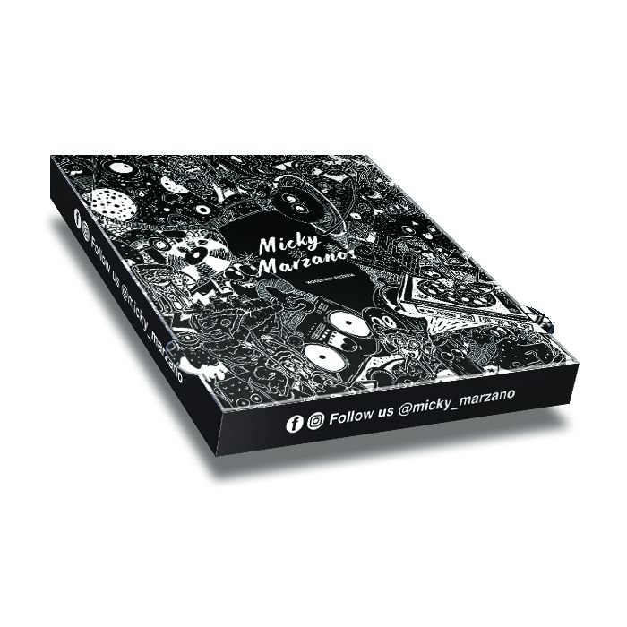 MICKY MARZANO - Pizza Box Customised - 36x36x4 - 100pz