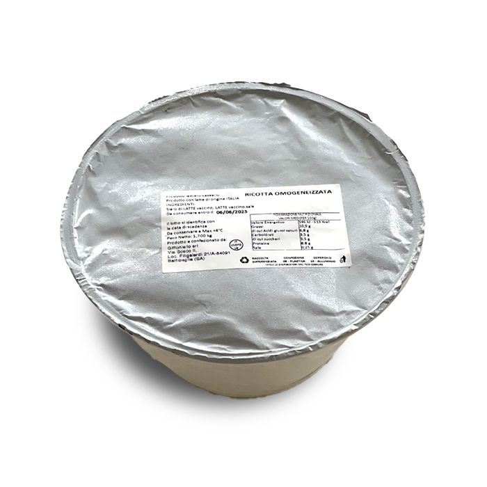FIORDORO - Ricotta Fuscella - 1.7kg