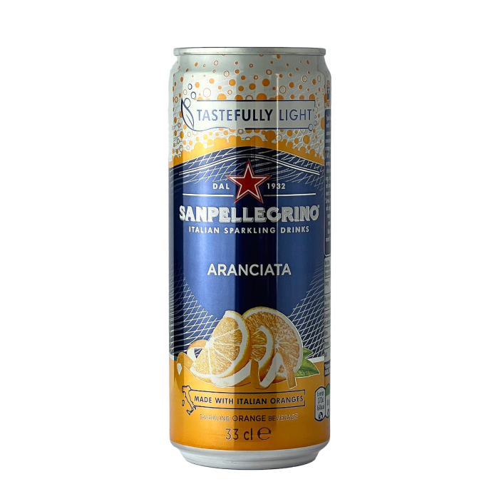 SAN PELLEGRINO - ARANCIATA CANS