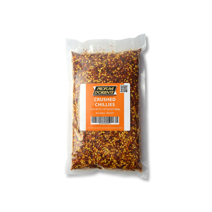 CRUSHED DRIED CHILLIES