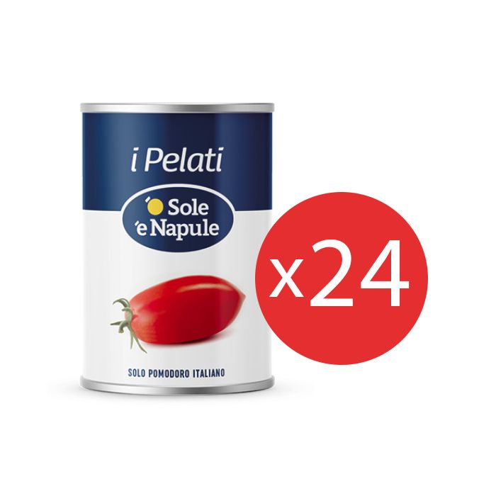 O SOLE E NAPULE - Plum Tomatoes - 24x400gr
