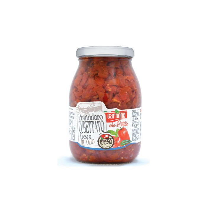 CARBONE - Cubbed Red Tomato in Sunflower Oil - 1062ml