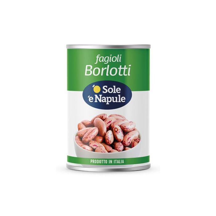 O SOLE E NAPULE - Borlotti Beans - 24x400gr