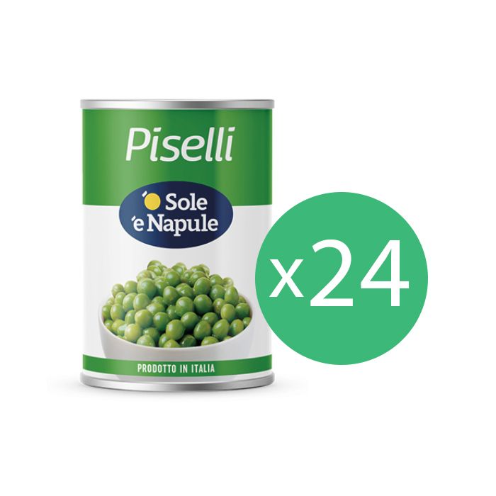 O SOLE E NAPULE - Peas - 24x400 g