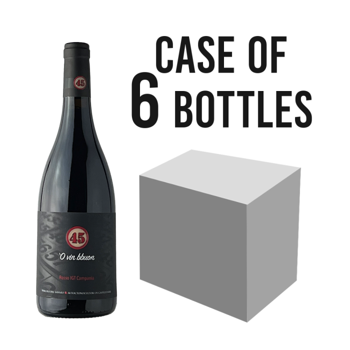 O VIN BBUON 45 - Campania Rosso IGP - 6 X 85CL