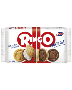 PAVESI - Ringo Famiglia Vaniglia - 12 x 330 g Box